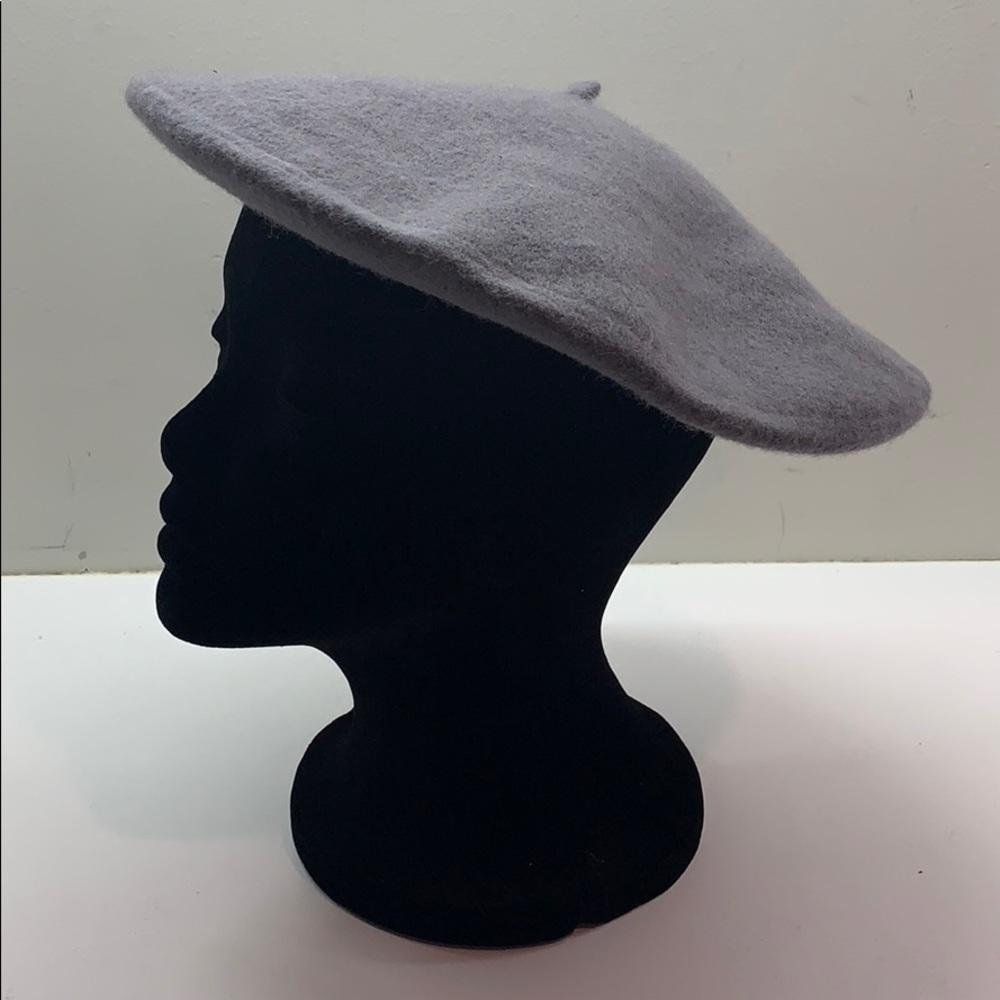 100% wool beret